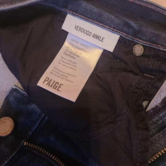 Paige Verdugo Ankle Jeans  Size 32 - Picture 3 of 7